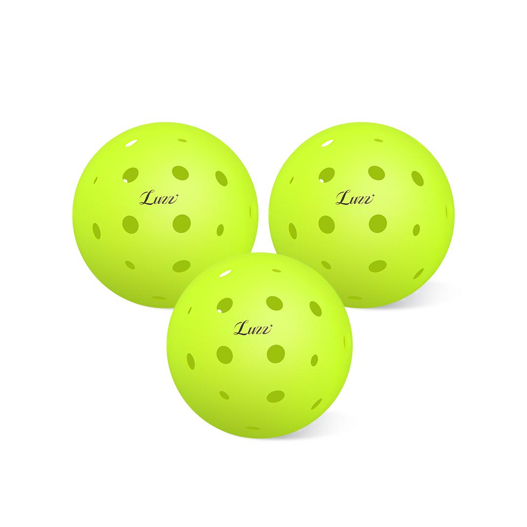 Luzz Gen2 Pickleball: 32L + 8S Holes for Strong Wind & High Impact
