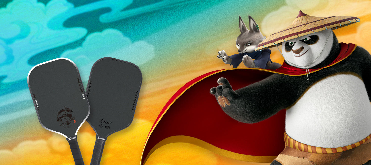 Kung Fu Panda × LUZZ Pickleball: Limited-Edition Paddles for Power and Play 🐼