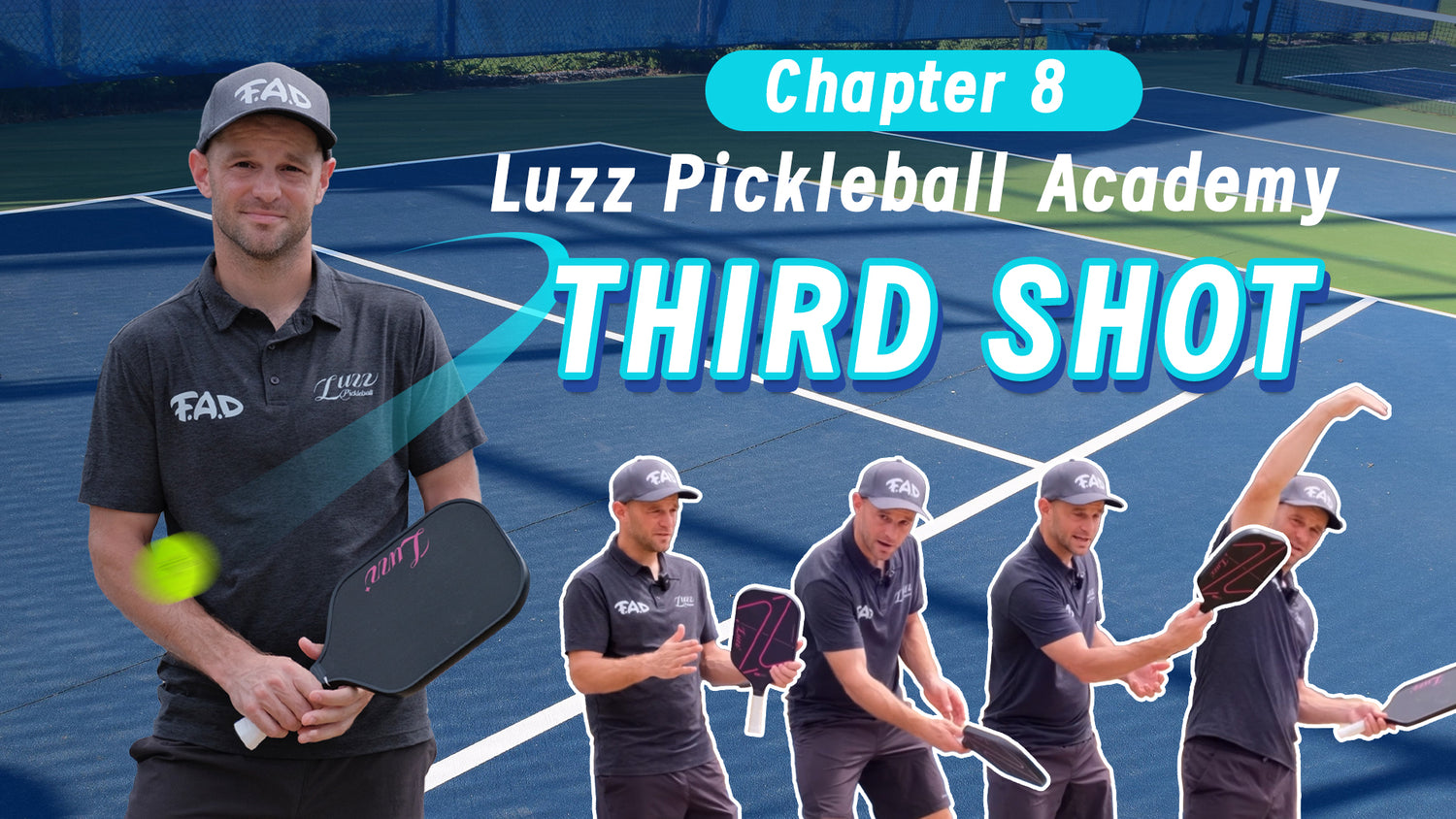 Chapter 8-Luzz Pickleball Academy｜Third shot