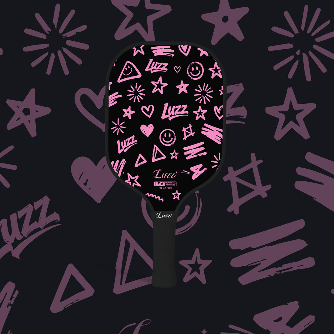 Luzz Pink Doodle Original Paddle
