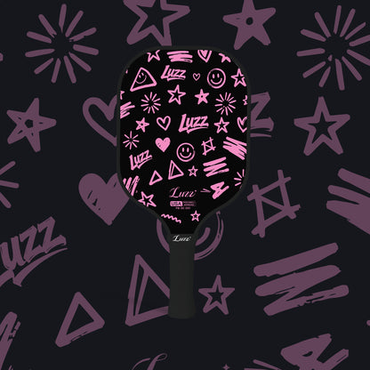 Luzz Pink Doodle Original Paddle