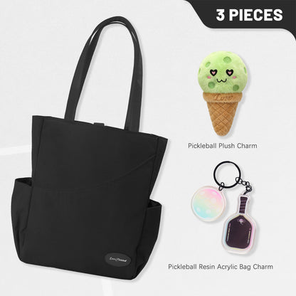 Luzz Shoulder Bag Charm Set | Paddle Bag + Plush & Acrylic Charms