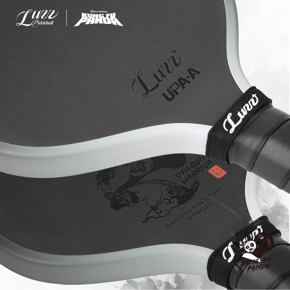 Luzzpickleball Kung Fu Panda Cannon T700 Carbon Friction Surface|Thermoformed