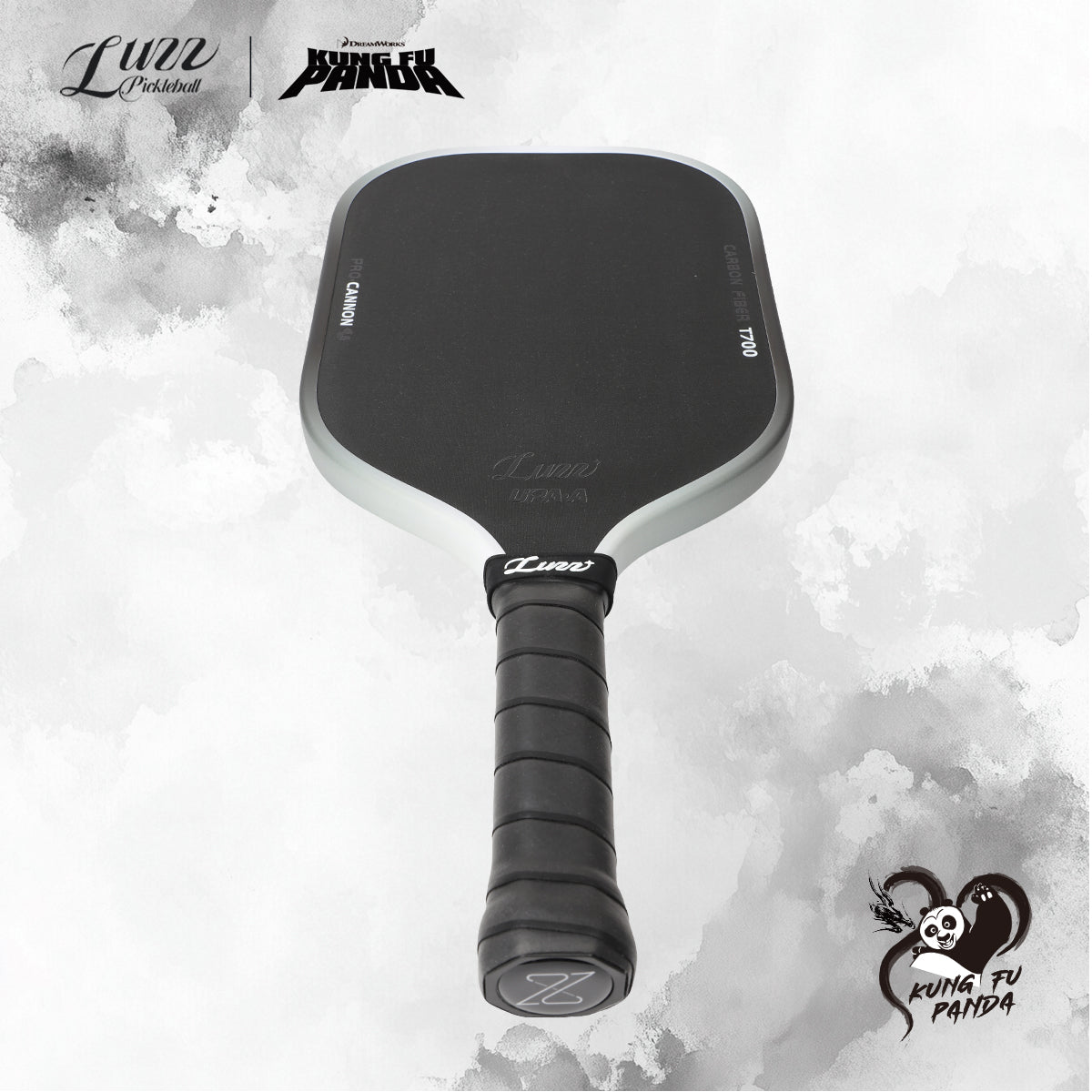 Luzzpickleball Kung Fu Panda Cannon T700 Carbon Friction Surface|Thermoformed