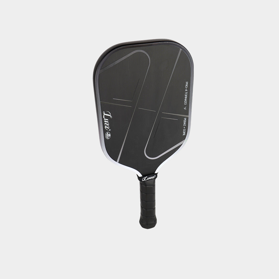 Luzzpickleball Pro 4 Tornazo Carbon Fiber Pickleball Paddle - Dual-Layer Core