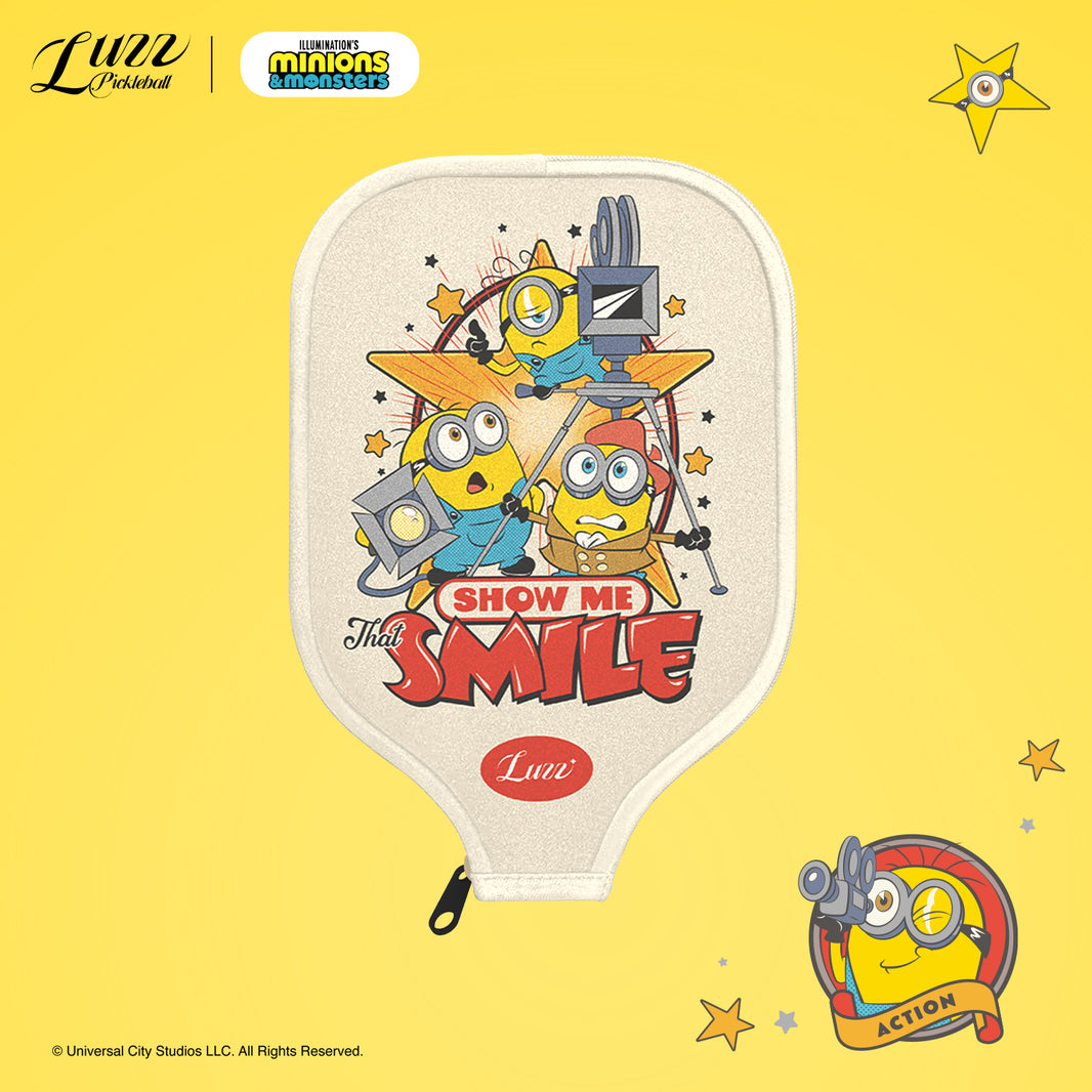 LuzzPickleball Minions Paddle Cover
