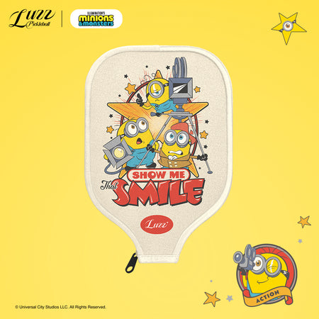 LuzzPickleball Minions Paddle Cover