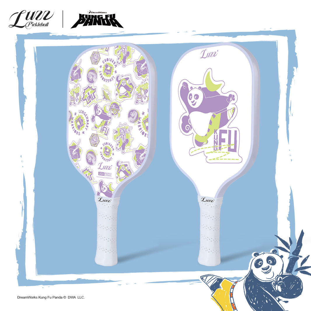 Luzzpickleball Kung Fu Panda Furious Frenzy Original Paddle (16mm) T700 Carbon Fiber