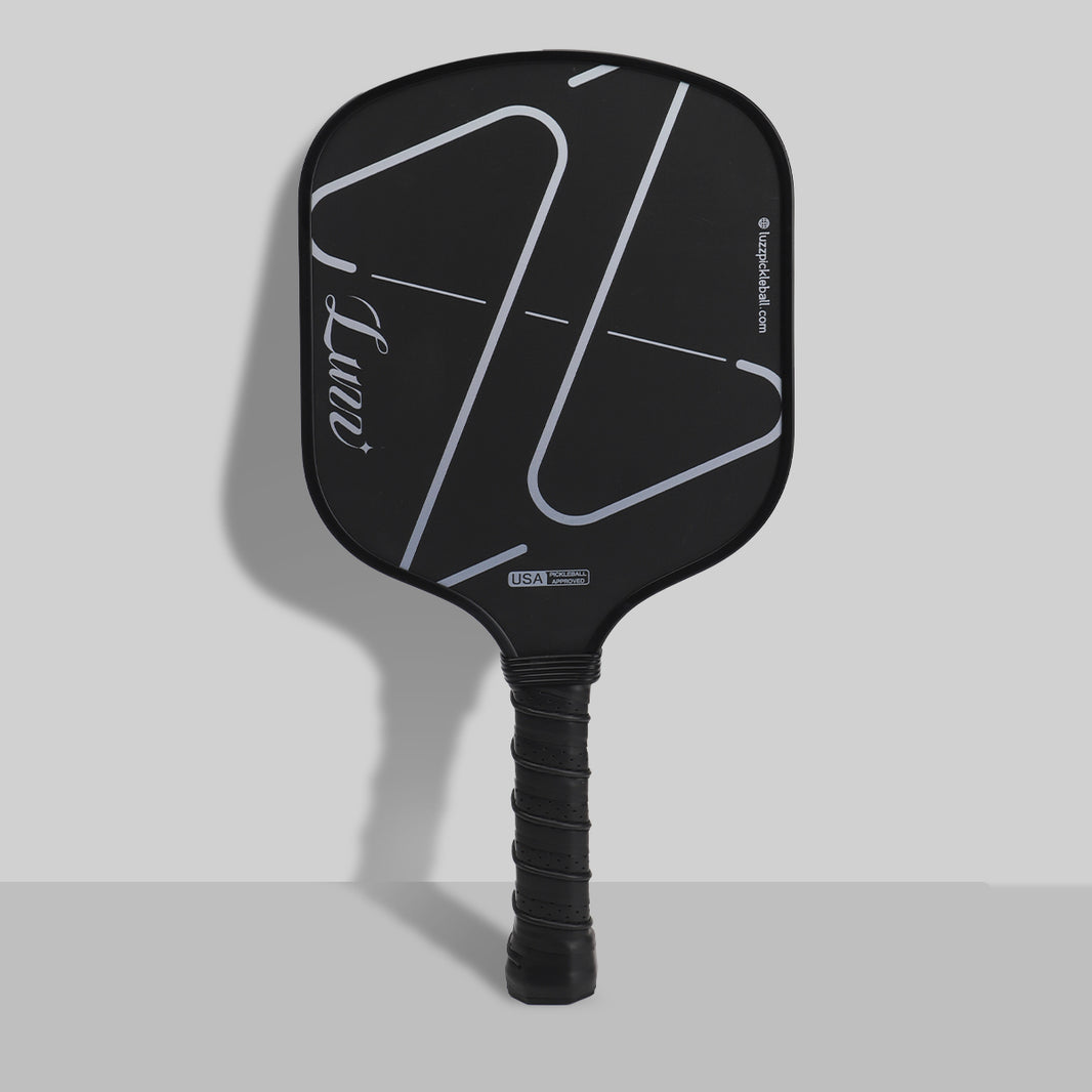 Luzz Widebody Pickleball Paddle(14mm)T700 Carbon Friction Surface|Thermoformed