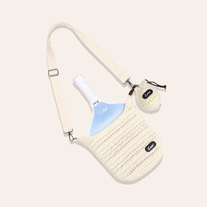 LUZZ Casual Woven Pickleball Paddle Cover