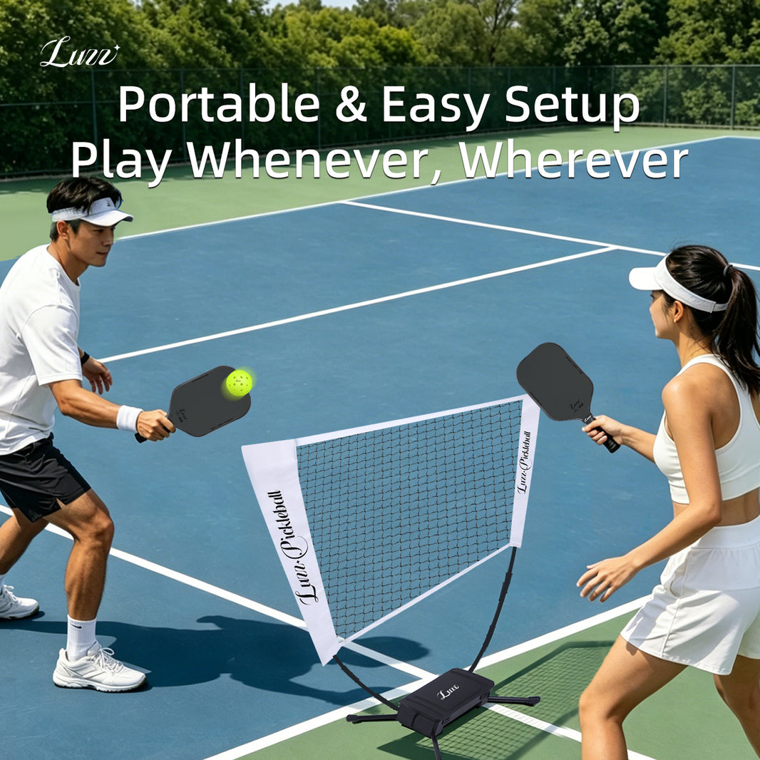 Luzz Mini Portable Practice Pickleball Net