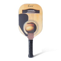 Luzzpickleball Ultra Guitar Original Paddle (14mm) T700 Raw Carbon Fiber|Frameless|Thermoformed