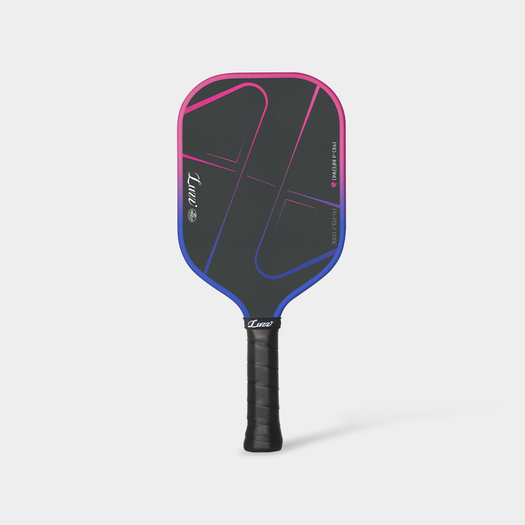 Luzzpickleball Pro 4 Inferno MPP Pickleball Paddle - Large Sweet Spot, Durable Core