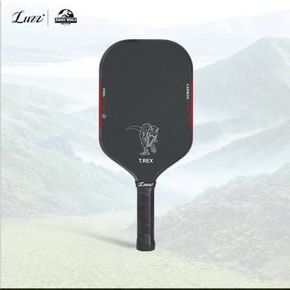 Luzzpickleball Jurassic Cannon Paddle T700 Carbon Friction Surface|Thermoformed