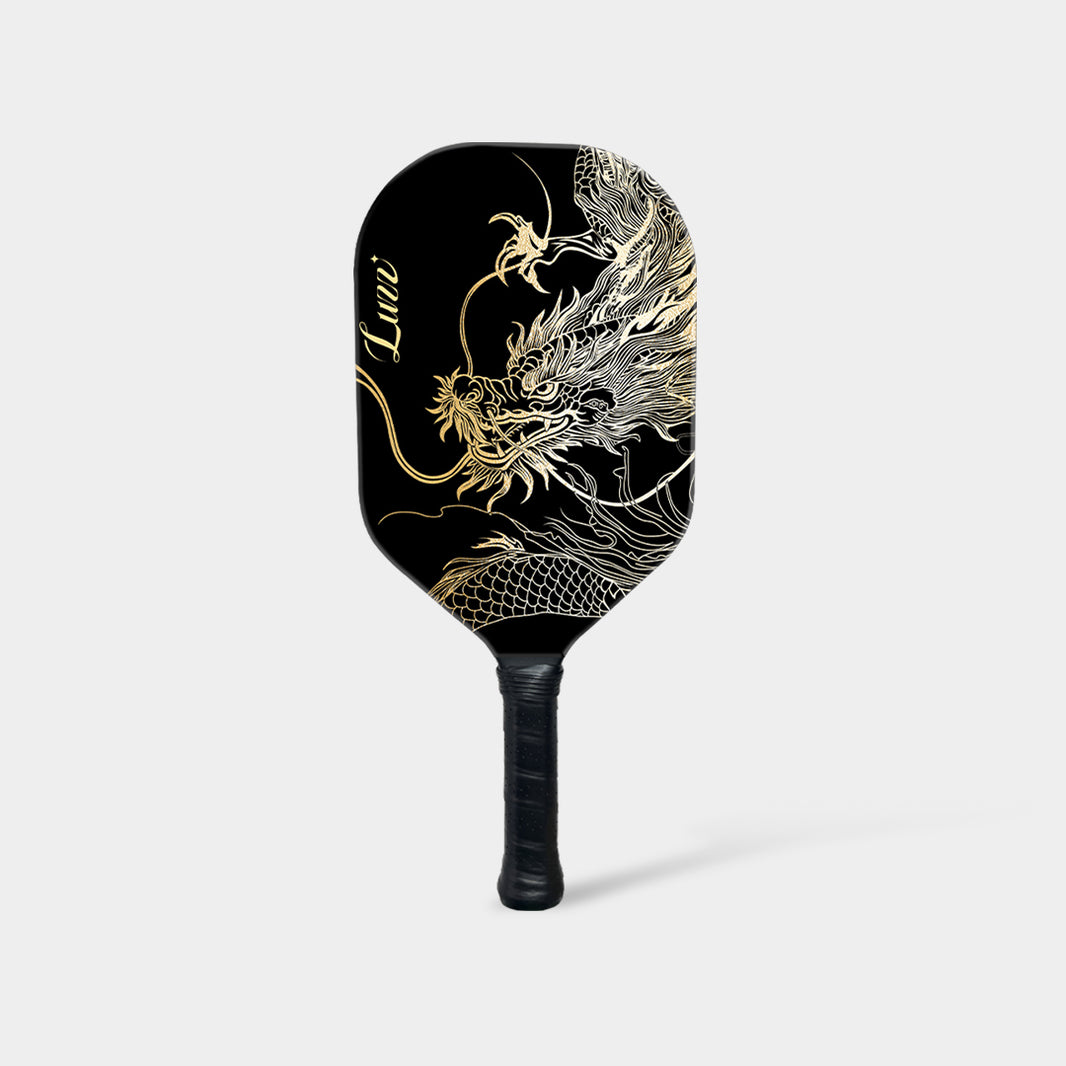 Luzzpickleball Imperial Dragon Paddle(14mm)T700 Carbon Friction Surface|Thermoformed