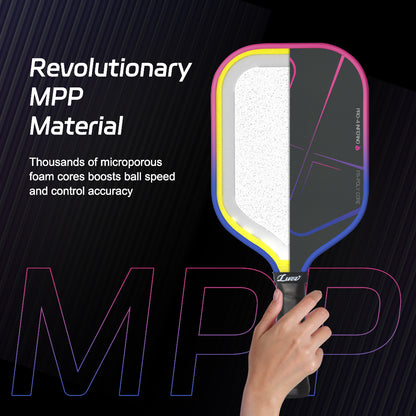 Luzzpickleball Pro 4 Inferno MPP Pickleball Paddle - Large Sweet Spot, Durable Core