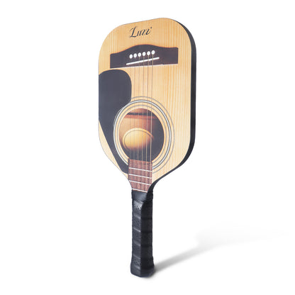 Luzzpickleball Ultra Guitar Original Paddle (14mm) T700 Raw Carbon Fiber|Frameless|Thermoformed