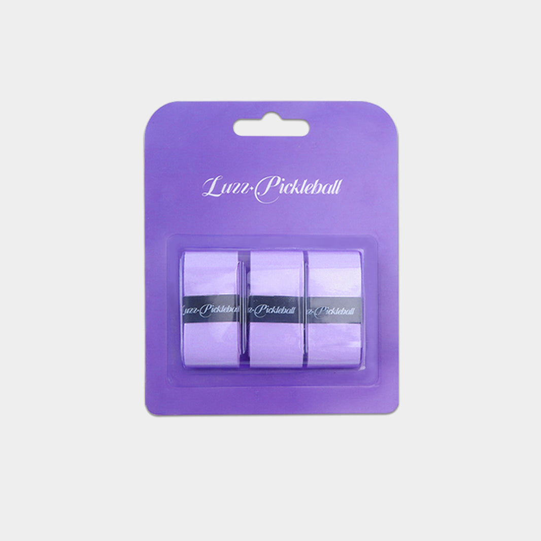 Luzz Professional Pickleball Paddle Grip Tape - Advanced Shock Absorption and Comfort, 3-Piece Set