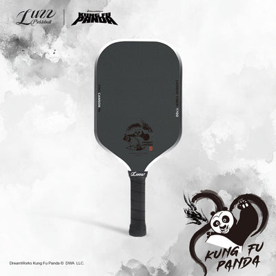 Luzzpickleball Kung Fu Panda Cannon T700 Carbon Friction Surface|Thermoformed