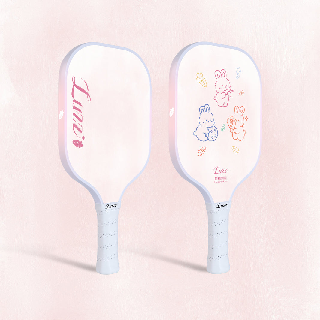 Luzzpickleball Bunny Blitz Original Paddle (16mm) T700 Carbon Fiber