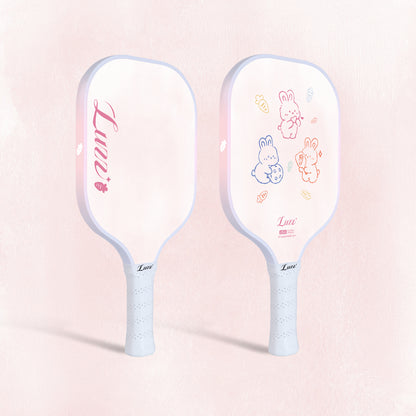 Luzzpickleball Bunny Blitz Original Paddle (16mm) T700 Carbon Fiber