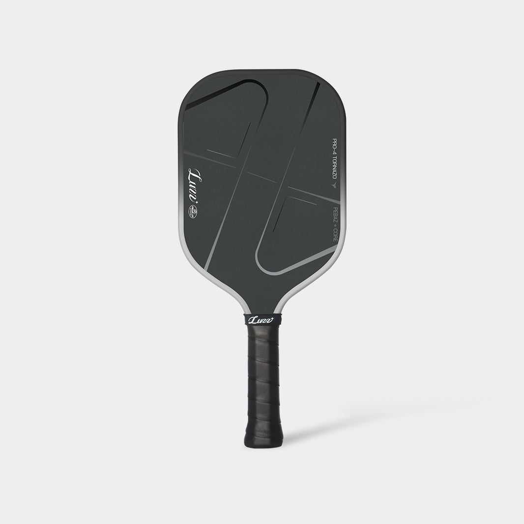 Luzzpickleball Pro 4 Tornazo Carbon Fiber Pickleball Paddle - Dual-Layer Core