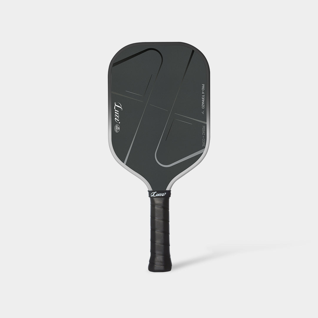 Luzzpickleball Pro 4 Tornazo Carbon Fiber Pickleball Paddle - Dual-Layer Core
