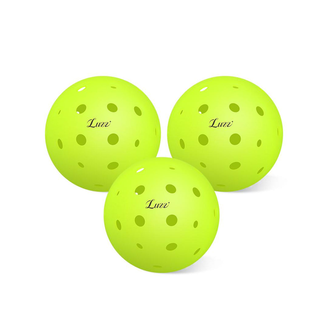Luzz Gen2 Pickleball: 32L + 8S Holes for Strong Wind & High Impact Resistance