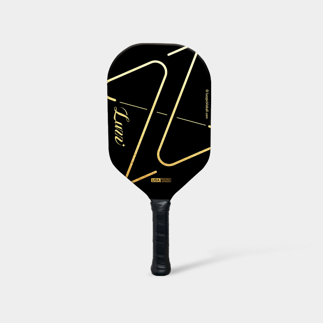 Luzzpickleball ZZ Frameless Paddle(14mm)T700 Carbon Friction Surface|Thermoformed