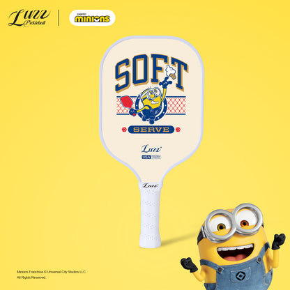 Luzzpickleball Minions Serve Original Paddle (16mm) T700 Carbon Fiber