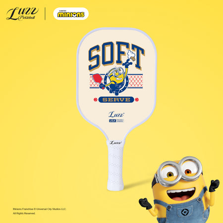 Luzzpickleball Minions Serve Original Paddle (16mm) T700 Carbon Fiber