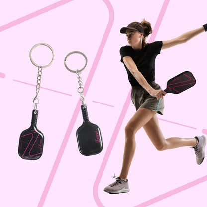 Luzz Pickleball Keychain A Sophisticated Gift for Pickleball