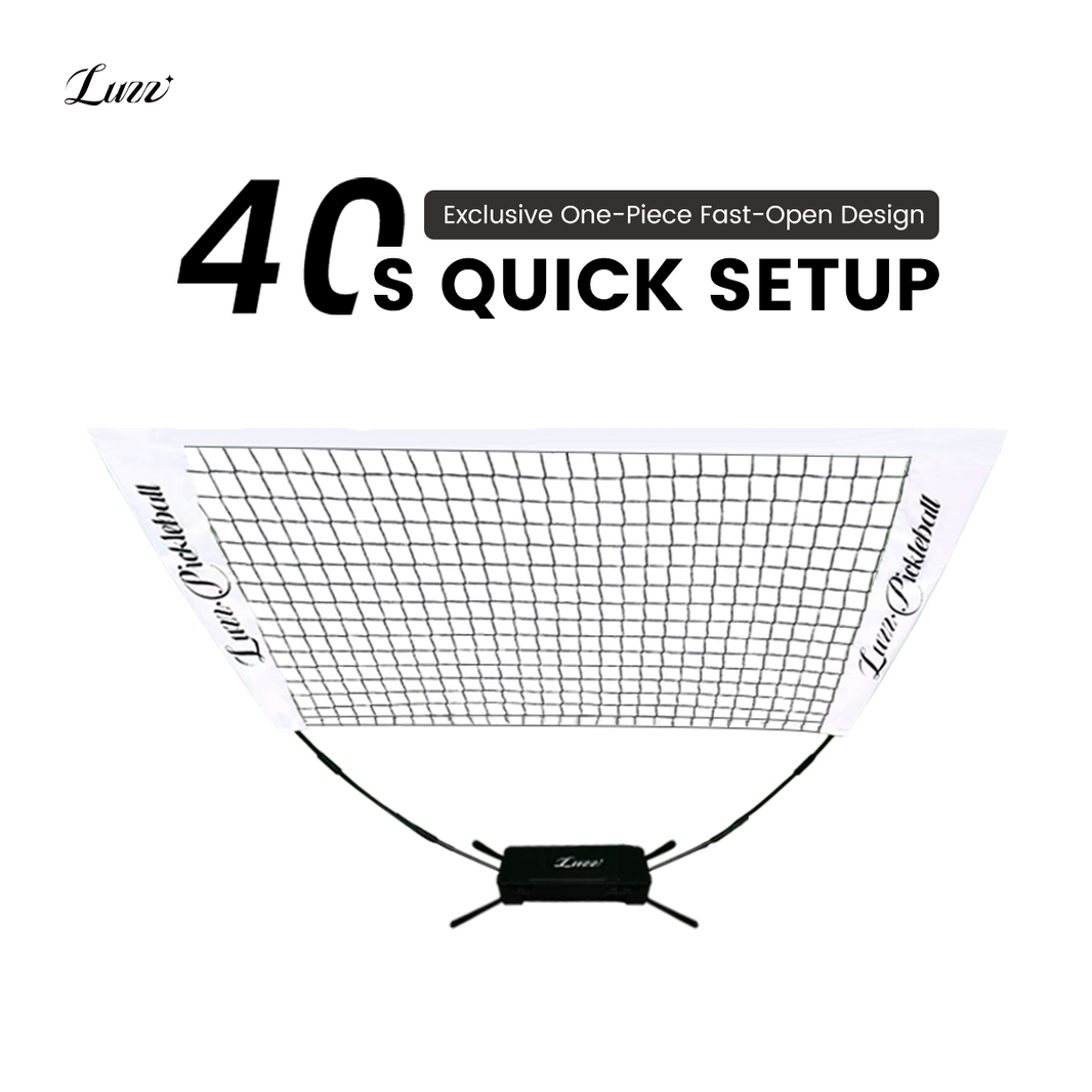 Luzz Mini Portable Practice Pickleball Net