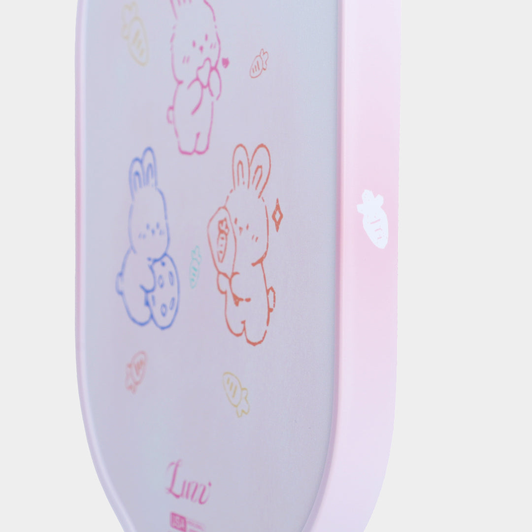 Luzzpickleball Bunny Blitz Original Paddle (16mm) T700 Carbon Fiber