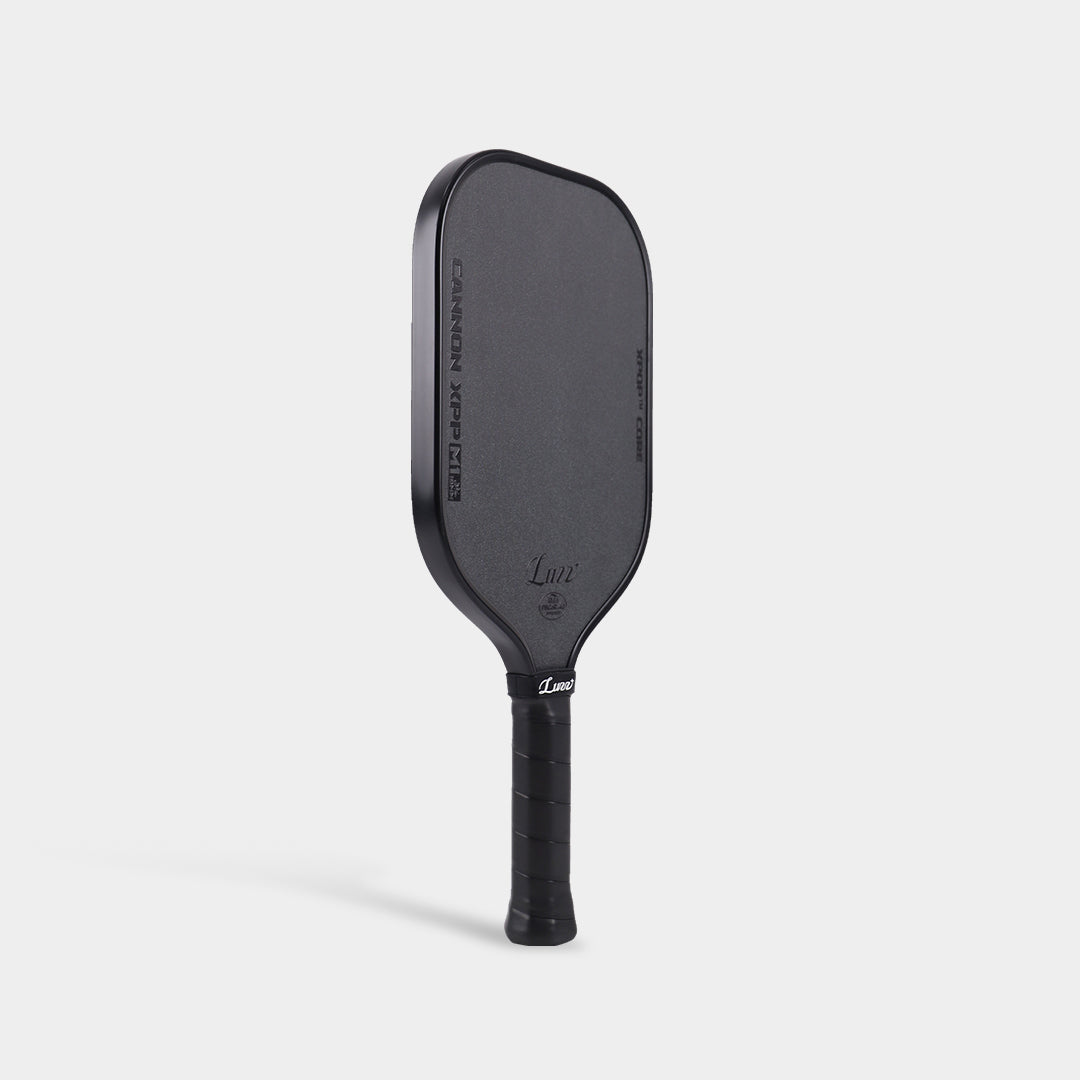 Side profile of the LUZZ Cannon XPP M1 showing paddle thickness and handle