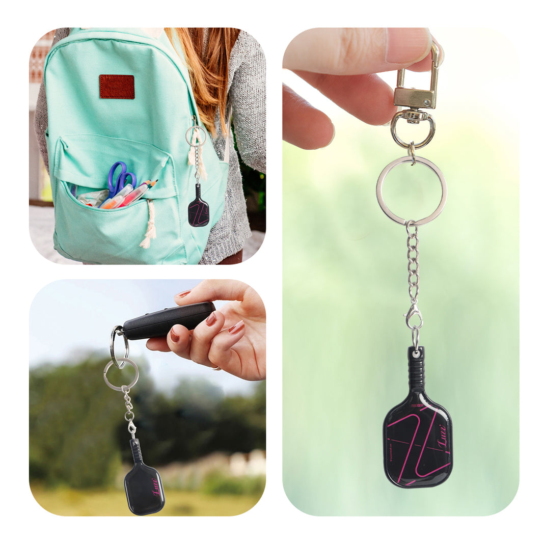 Luzz Pickleball Keychain A Sophisticated Gift for Pickleball