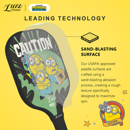 Luzz Minions Caution Original Paddle