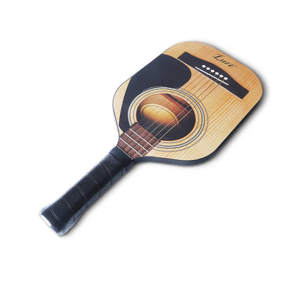 Luzzpickleball Ultra Guitar Original Paddle (14mm) T700 Raw Carbon Fiber|Frameless|Thermoformed