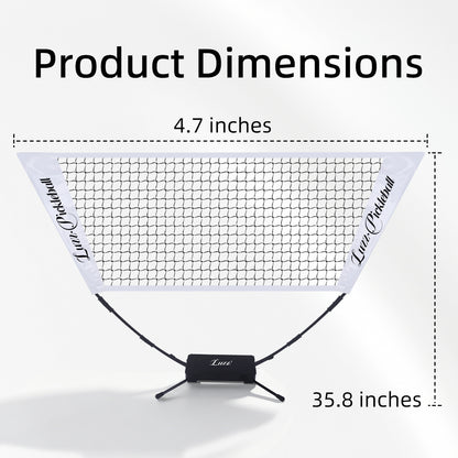 Luzz Mini Portable Practice Pickleball Net