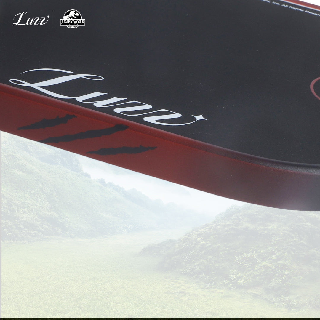 Luzzpickleball Jurassic Cannon Paddle T700 Carbon Friction Surface|Thermoformed