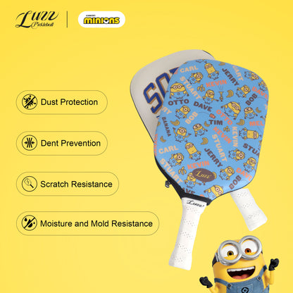 LuzzPickleball Minions Paddle Cover