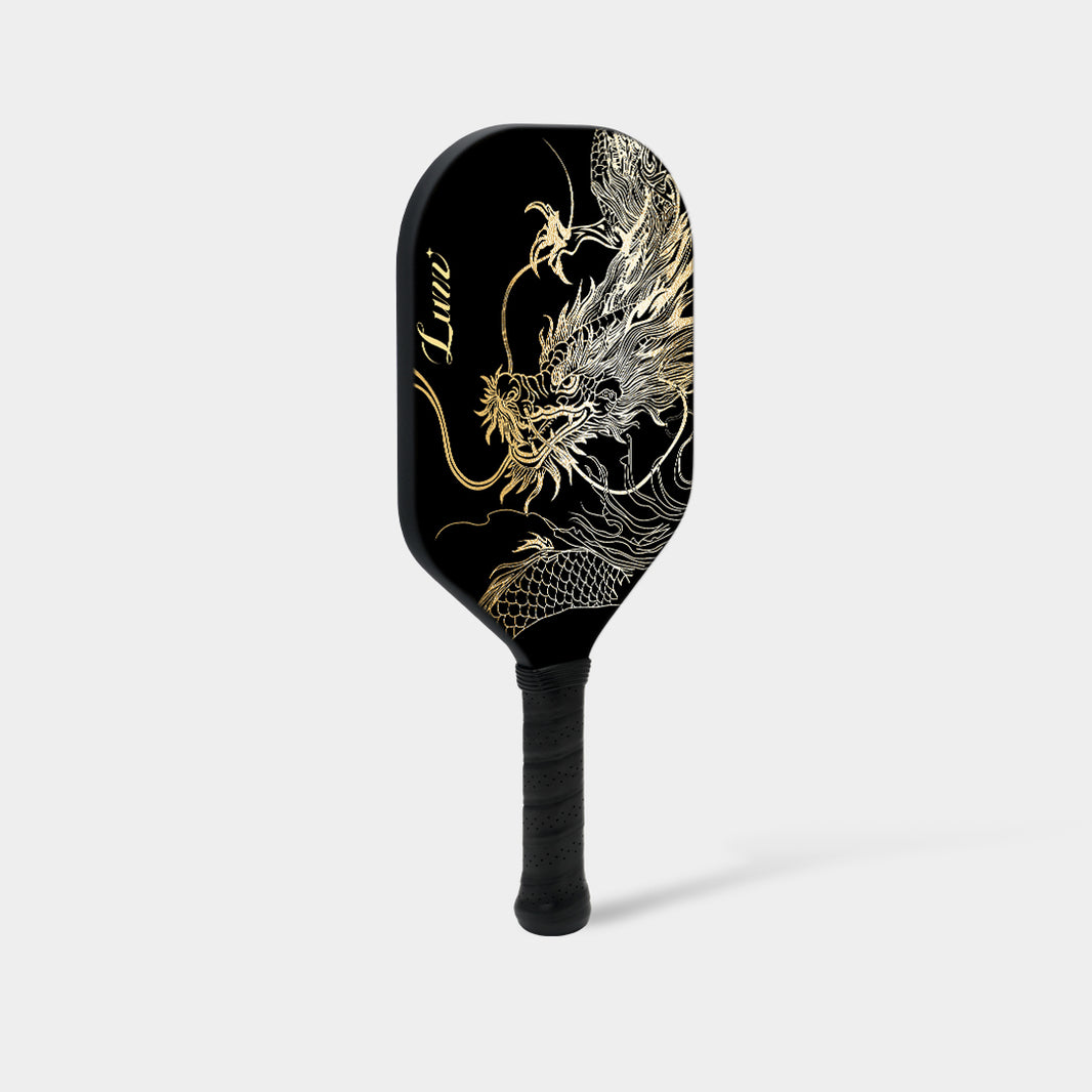 Luzzpickleball Imperial Dragon Paddle(14mm)T700 Carbon Friction Surface|Thermoformed