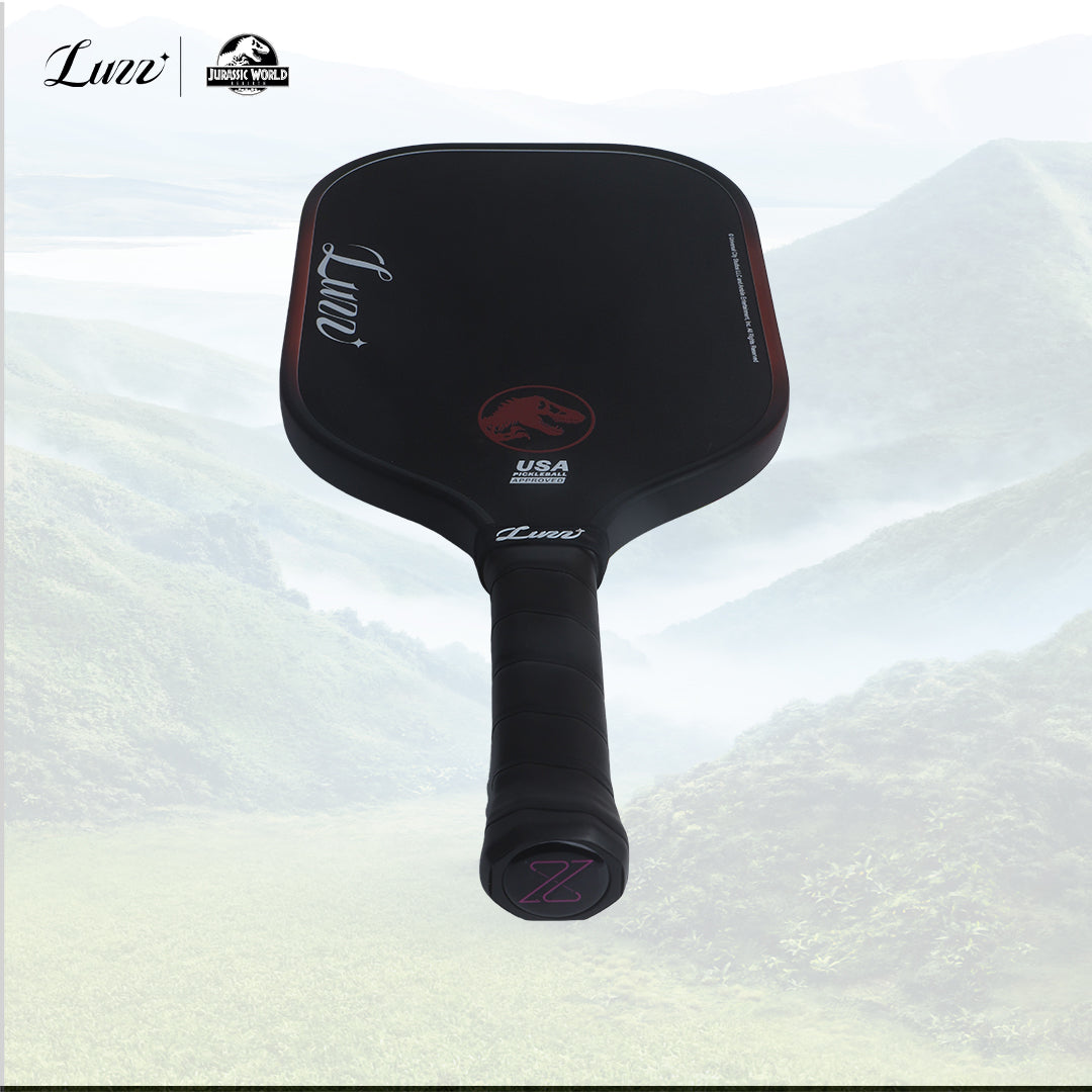 Luzzpickleball Jurassic Cannon Paddle T700 Carbon Friction Surface|Thermoformed