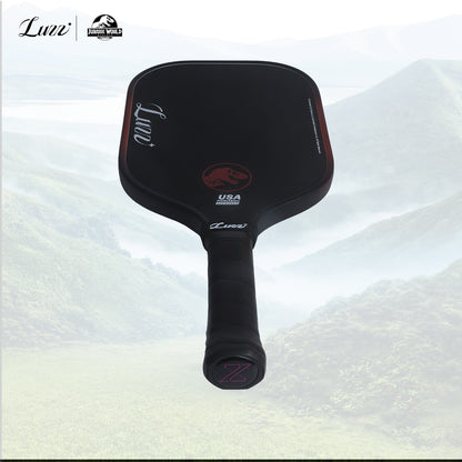 Luzzpickleball Jurassic Cannon Paddle T700 Carbon Friction Surface|Thermoformed