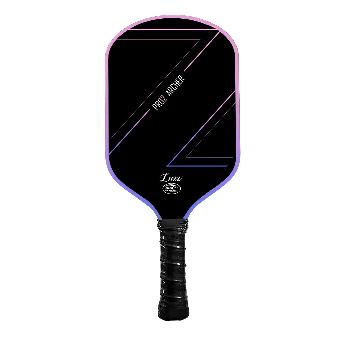 Luzzpickleball Pro 2nd Generation Paddle (16mm) - "Loongson" Honeycomb for 30% More Power, Carbon Texture for Precision, and Larger Sweet Spot for Stability