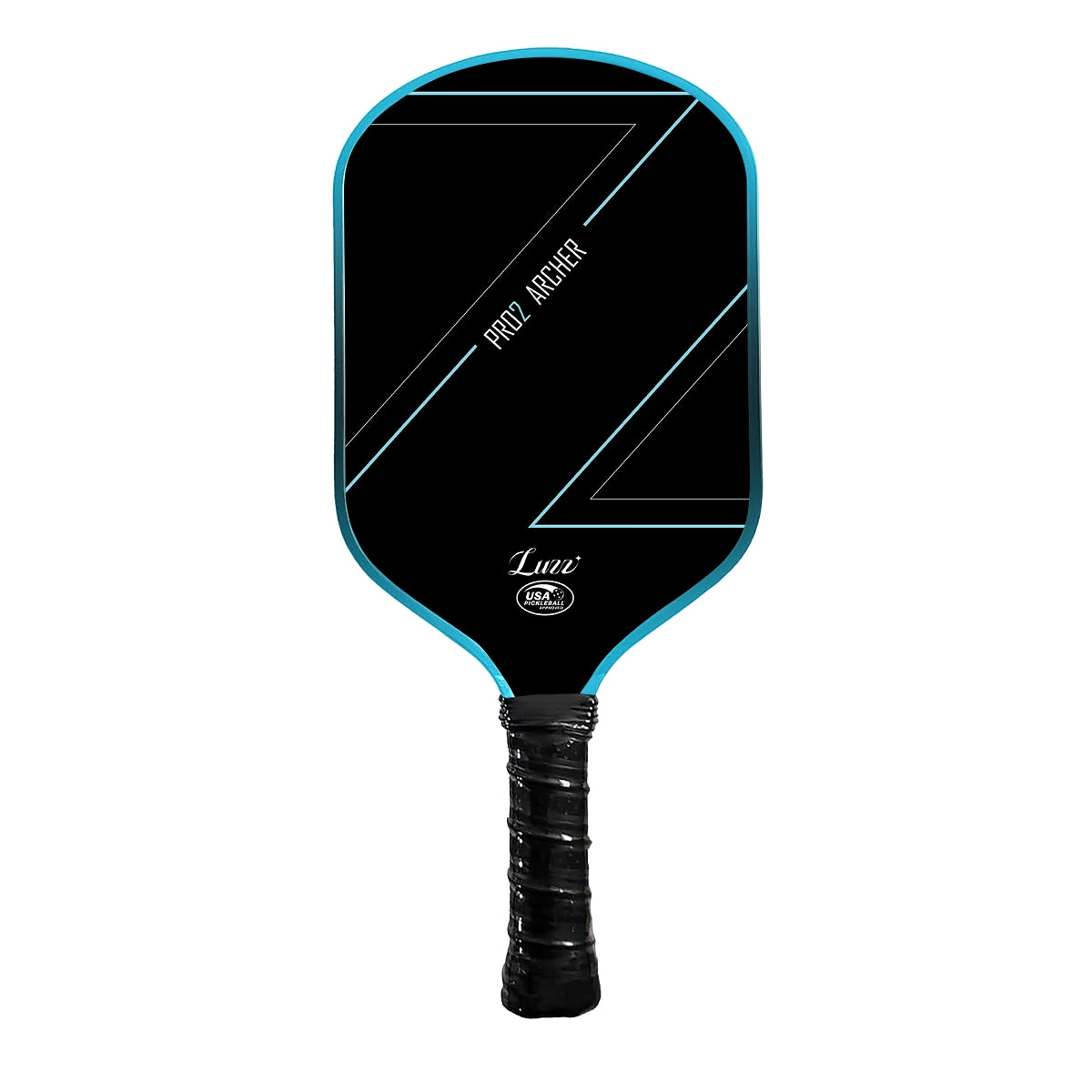 Luzzpickleball Pro 2nd Generation Paddle (16mm) - "Loongson" Honeycomb for 30% More Power, Carbon Texture for Precision, and Larger Sweet Spot for Stability