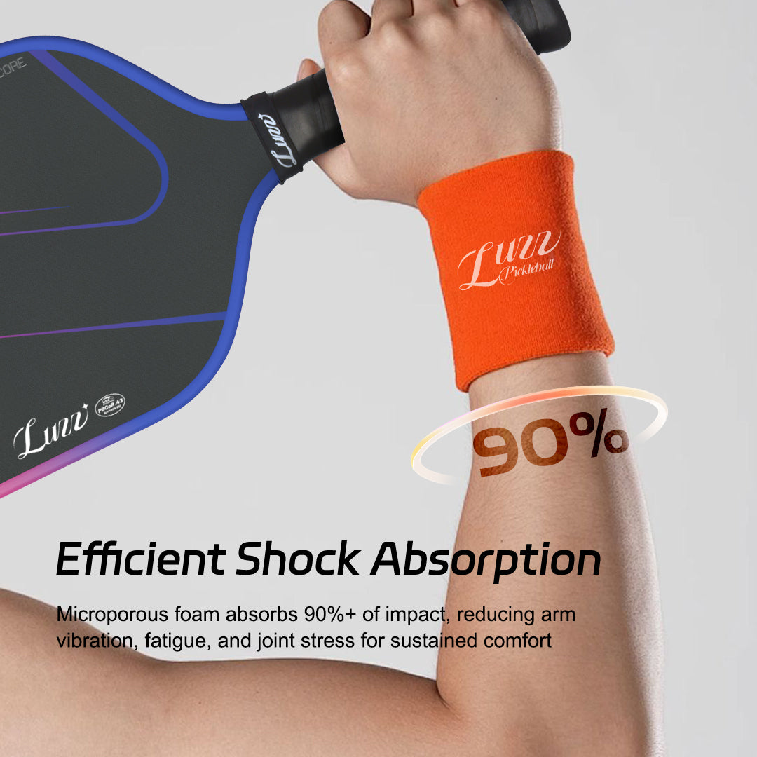 Luzzpickleball Pro 4 Inferno MPP Pickleball Paddle - Large Sweet Spot, Durable Core