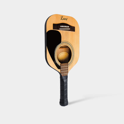 Luzzpickleball Ultra Guitar Original Paddle (14mm) T700 Raw Carbon Fiber|Frameless|Thermoformed