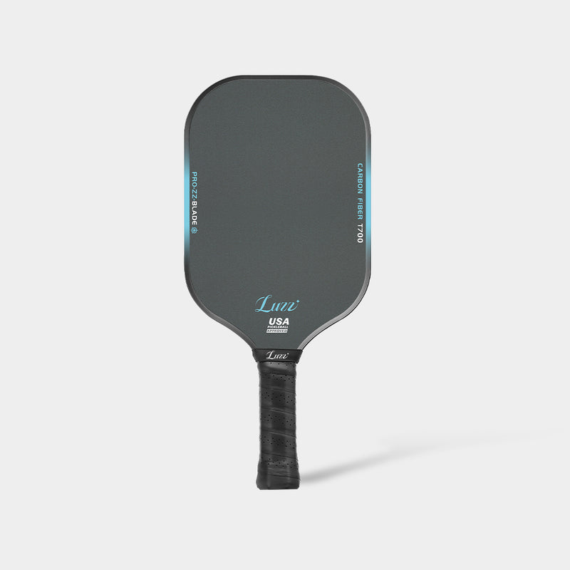 Luzzpickleball Blade Paddle(14mm) T700 Carbon Friction Surface|Thermoformed