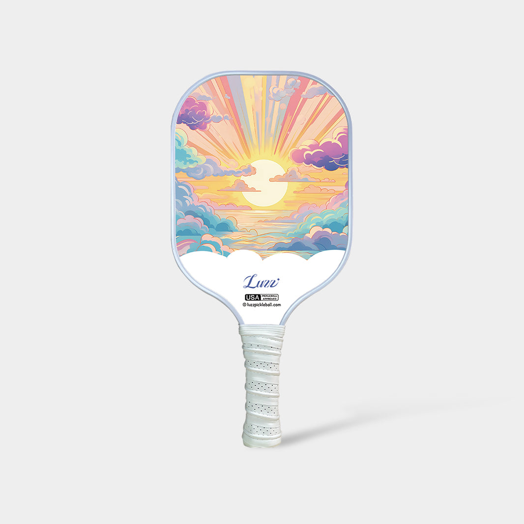 Luzzpickleball Sunset Bliss Original Paddle (16mm) T700 Carbon Fiber